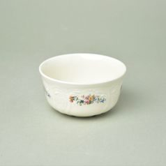 Bowl for rice 11 cm, Thun 1794, karlovarský porcelán, BERNADOTTE ivory + flowers