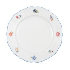 Breakfast plate 20 cm, Sonate 34032 flowers, Seltmann porcelain