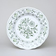 Talíř hluboký 24 cm, zelený cibulák, Český porcelán a.s.