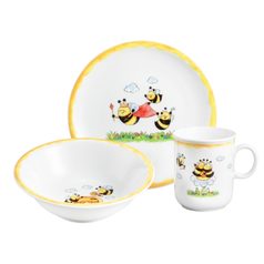 Bees: Children set 3 pcs., Compact 65152, Seltmann porcelain