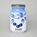 Jar for foodstuffs 1 l, Thun 1794 Carlsbad porcelain, BLUE CHERRY