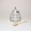Honey box with bee handle and wooden spoon, crystal, Crystal Bohemia a.s., Poděbrady