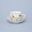 Cup and saucer B plus B 0,21 l / 14 cm for coffee, Hazenka IVORY, Cesky porcelan a.s.