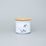 Jar w/wooden lid, 8,0 x 9,7 cm - small, Goose, Český porcelán a.s.