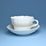 Cup plus saucer D plus D 0,40 l / 18,2 cm, White, Cesky porcelan a.s.