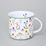 Hrnek Tina Fantazie, Drobné luční květy, 380 ml, velký, Český porcelán a.s.