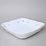 Bowl square 25 cm, Thun 1794 Carlsbad porcelain, BERNADOTTE hazenka