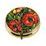 Pillbox L.C.Tiffany - Oriental Poppy, 5 / 5 / 1,5 cm, Metal, Goebel