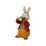Figurine Rabbit with Trumpet 4 / 6 / 8cm, stoneware, Goebel