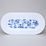 Tray 40,5 x 20 cm, Bohemia Cobalt, Cesky porcelan a.s.