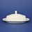 Butter dish, Thun 1794 Carlsbad porcelain, BERNADOTTE ivory