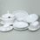 Dining set for 6 pers., Thun 1794 Carlsbad porcelain, BERNADOTTE gold line