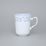 73318: Hrnek 250 ml, modrý, Thun 1794, karlovarský porcelán, NATÁLIE