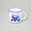 Mug Tina 240 ml, Cobalt Blue cherry, Cesky porcelan a.s.