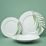 Plate set for 6 persons, Thun 1794 Carlsbad porcelain, SYLVIE 80325