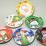 Christmas dessert plate 19 cm, set of 6 pcs., porcelain, EGAN