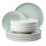Plate set 12 pcs., Sento AURA home - MINT, Seltmann porcelain