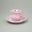 Cup 120 ml and saucer 14 cm coffee, Lenka 247, Rose China Chodov