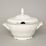Soup tureen 2,5 l, Thun 1794 Carlsbad porcelain, BERNADOTTE ivory + gold