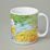Mug Big 470 ml, map of Southern Europe and Near East, Thun 1794 Carlsbad porcelain