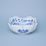 Salad dish square deep 21 cm, Original Blue Onion Pattern