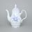Pot coffee 1,2 l, Thun 1794 Carlsbad porcelain, BERNADOTTE Forget-me-not-flower