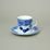 Cup + saucer 150 ml / 13,5 cm, Thun 1794, karlovarský porcelán, BLUE CHERRY