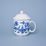 Hrnek Pinta s pokličkou a sítkem na čaj 360 ml, Thun 1794 karlovarský porcelán, cibulák