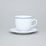 Tea cup and saucer 230 ml, Thun 1794 Carlsbad porcelain, OPAL 80136