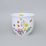 Květináč bez uch, bez nožky pr.15,5; v.13 cm, květinová louka, Český porcelán a.s.