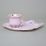 Cup and saucer TV, Lenka 247p, Rose China Chodov