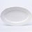 Dish oval flat 39 cm, Thun 1794 Carlsbad porcelain, BERNADOTTE gold line