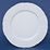 Dish round 30 cm (club plate), Thun 1794 Carlsbad porcelain, BERNADOTTE white