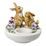 Candle holder Spring Awakening, 12 / 12 / 12 cm, Porcelain, Goebel