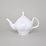Tea pot 0,7 l, Thun 1794 Carlsbad porcelain, BERNADOTTE blue-pink flowers