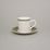 Šálek espresso 90 ml plus podšálek 115 mm, Thun 1794, karlovarský porcelán, Cairo 30381 ivory