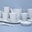 Bohemia White DECOR, Tea set, design Pelcl, Cesky porcelan a.s.