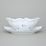 Sauce bowl with underbowl 0,5 l, Thun 1794 Carlsbad porcelain, BERNADOTTE blue flower