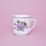 Hrnek Karel 270 ml, fialky, Český porcelán a.s.