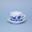 Cup and saucer B + B, 210 ml / 14 cm for coffee, Original Blue Onion Pattern