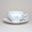 Tea cup and saucer 320 ml / 18 cm, Thun 1794 Carlsbad porcelain