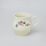 Hrnek Jonáš 310 ml, Thun 1794, karlovarský porcelán, BERNADOTTE ivory + kytičky