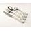 Cutlery set 24 pcs., Thun 1794 Carlsbad porcelain, BERNADOTTE Forget-me-not-flower