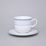 Cup tea / coffee tall 230 ml and saucer 15,5 cm, Thun 1794, OPAL 80144