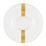 Saucer 13 cm espresso, Jade Macao 3636, Tettau Porcelain