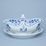 Sauceboat oval with stand 550 ml, Original Blue Onion Pattern