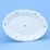 Dish oval 36 cm, Benedikt blue flowers, G. Benedikt 1882