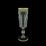 Astra Gold: Champaigne glass 160 ml, 19 cm, Antique Golden Black