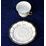 Saucer 135 mm, Thun 1794, karlovarský porcelán, MENUET platinum