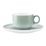 Šálek na kávu 210 ml + podšálek 16 cm, Sento AURA home - máta, porcelán Seltmann